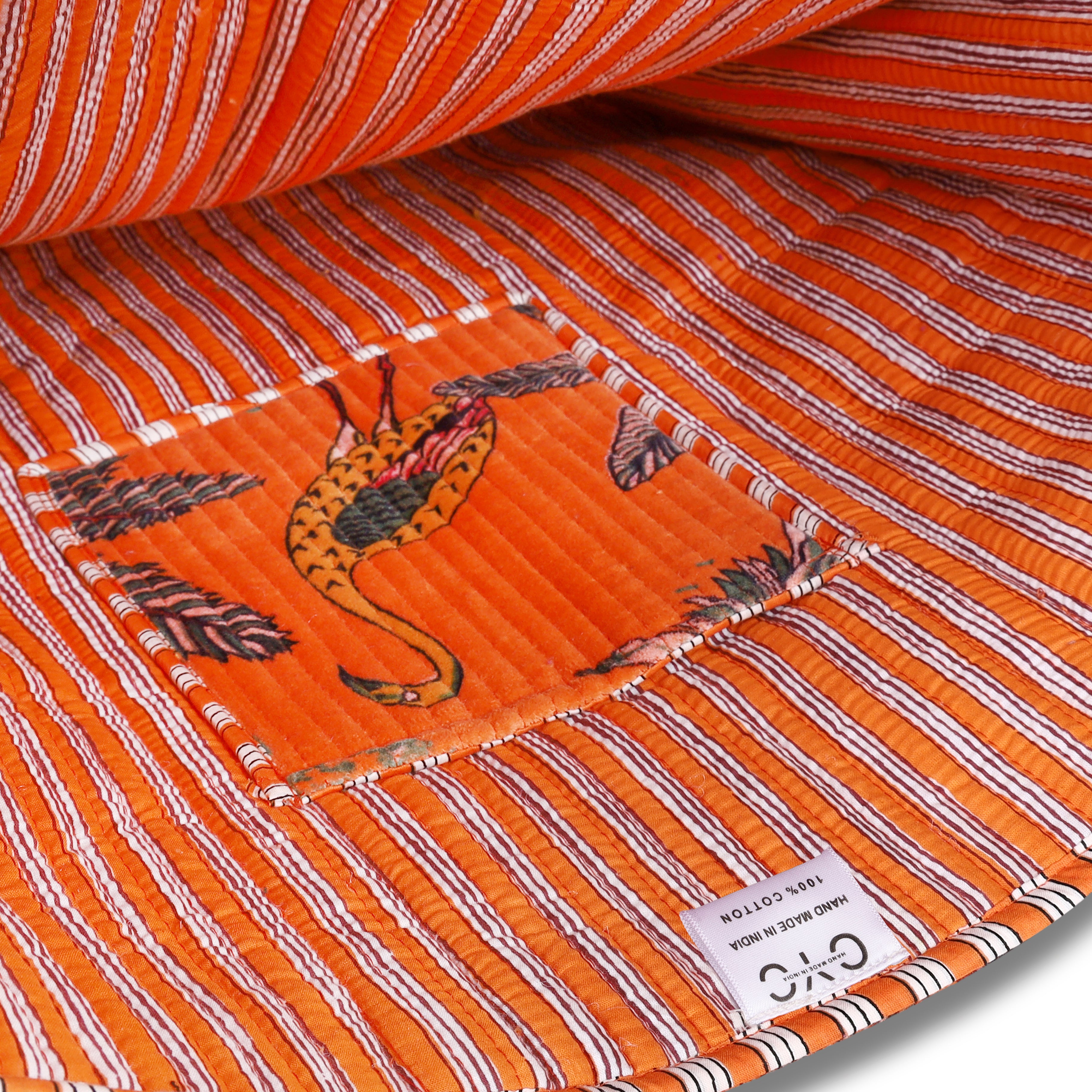 The Jungle Tote in Velvet