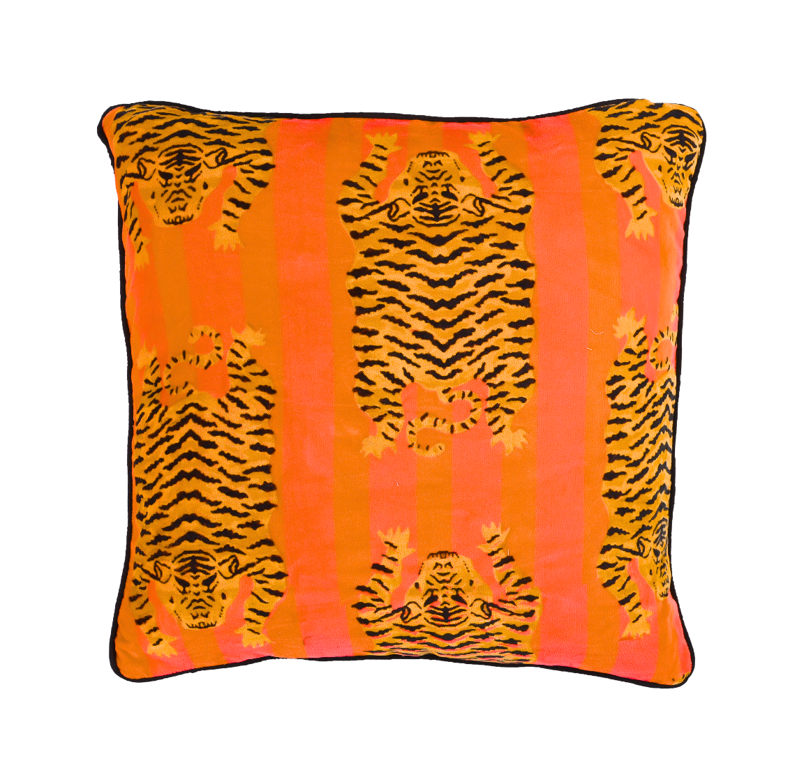 Velvet Tibetan Tiger Cushion