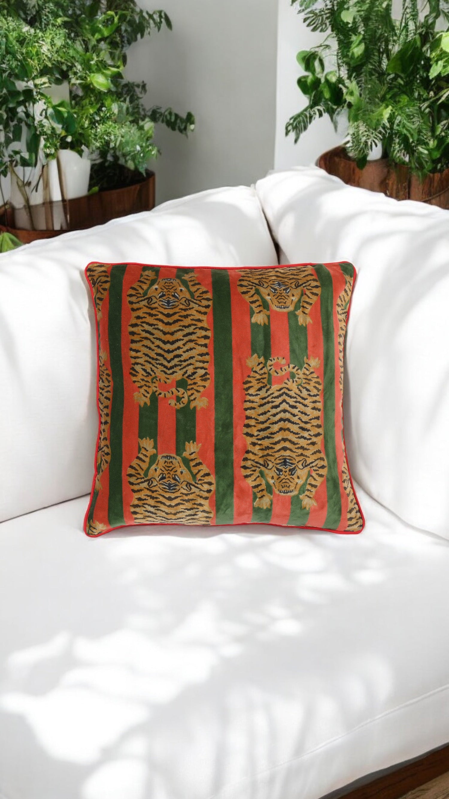 Cushions — handmade quilted velvet cushion covers, ethically made in Rajasthan, India