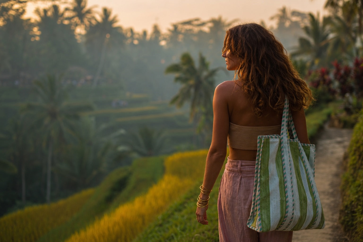 Stripes — handmade striped bags and accessories, ethically made in Rajasthan, India
