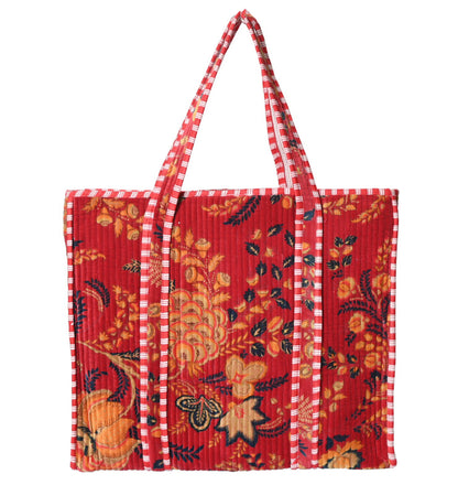 The Velvet Floral Tote