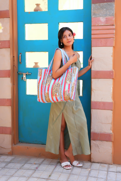 The Tibetan Tiger Tote