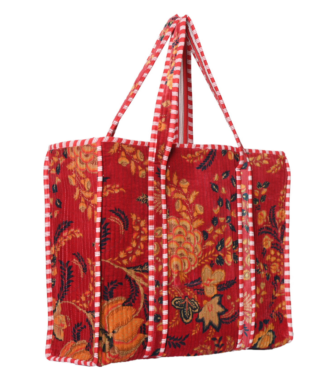 The Velvet Floral Tote