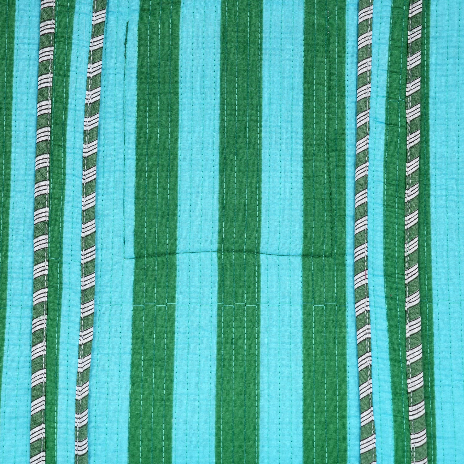 The Stripe Tote — handmade hand block printed cotton tote bag, ethically made in Rajasthan, India