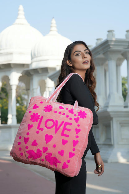 Love Suzani Tote