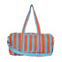 The Striped Cotton Weekender — handmade hand block printed cotton weekender bag, ethically made in Rajasthan, India
