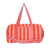 The Striped Cotton Weekender — handmade hand block printed cotton weekender bag, ethically made in Rajasthan, India