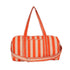 The Striped Cotton Weekender — handmade hand block printed cotton weekender bag, ethically made in Rajasthan, India