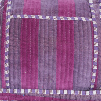 The Striped Velvet Weekender