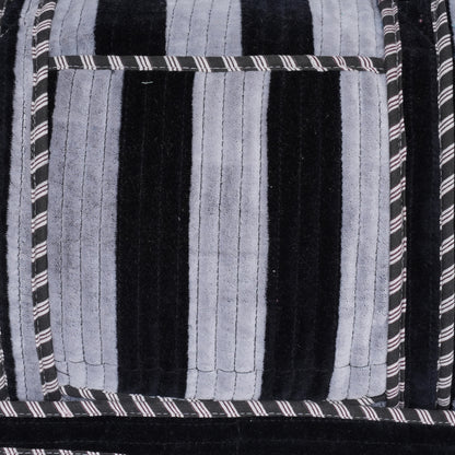 The Striped Velvet Weekender