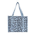 The Leopard Tote — handmade hand-block-printed cotton tote bag with our signature leopard print, ethically made in Rajasthan, India