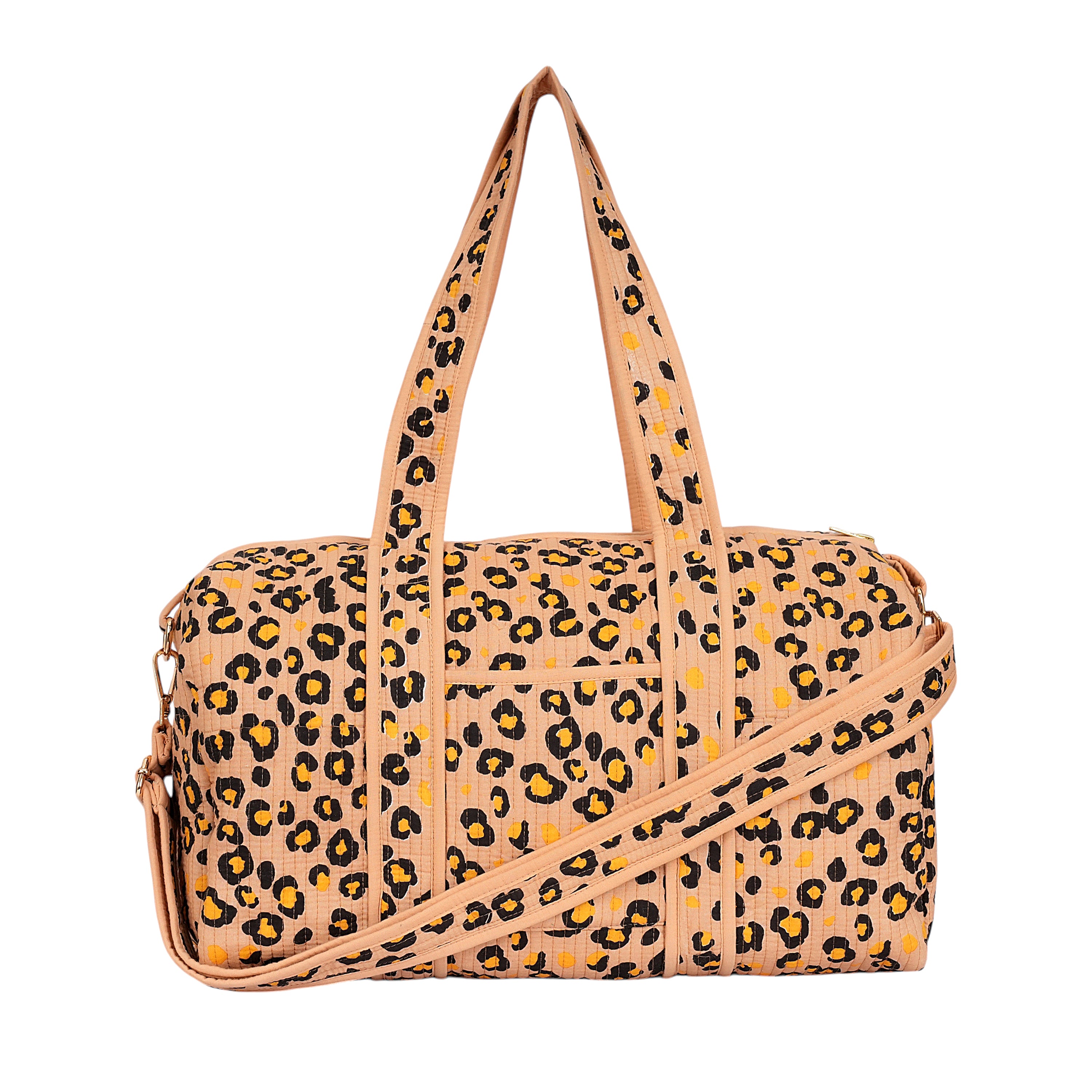 The Leopard Cotton Weekender