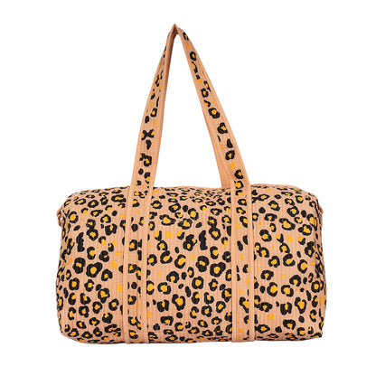 The Leopard Cotton Weekender