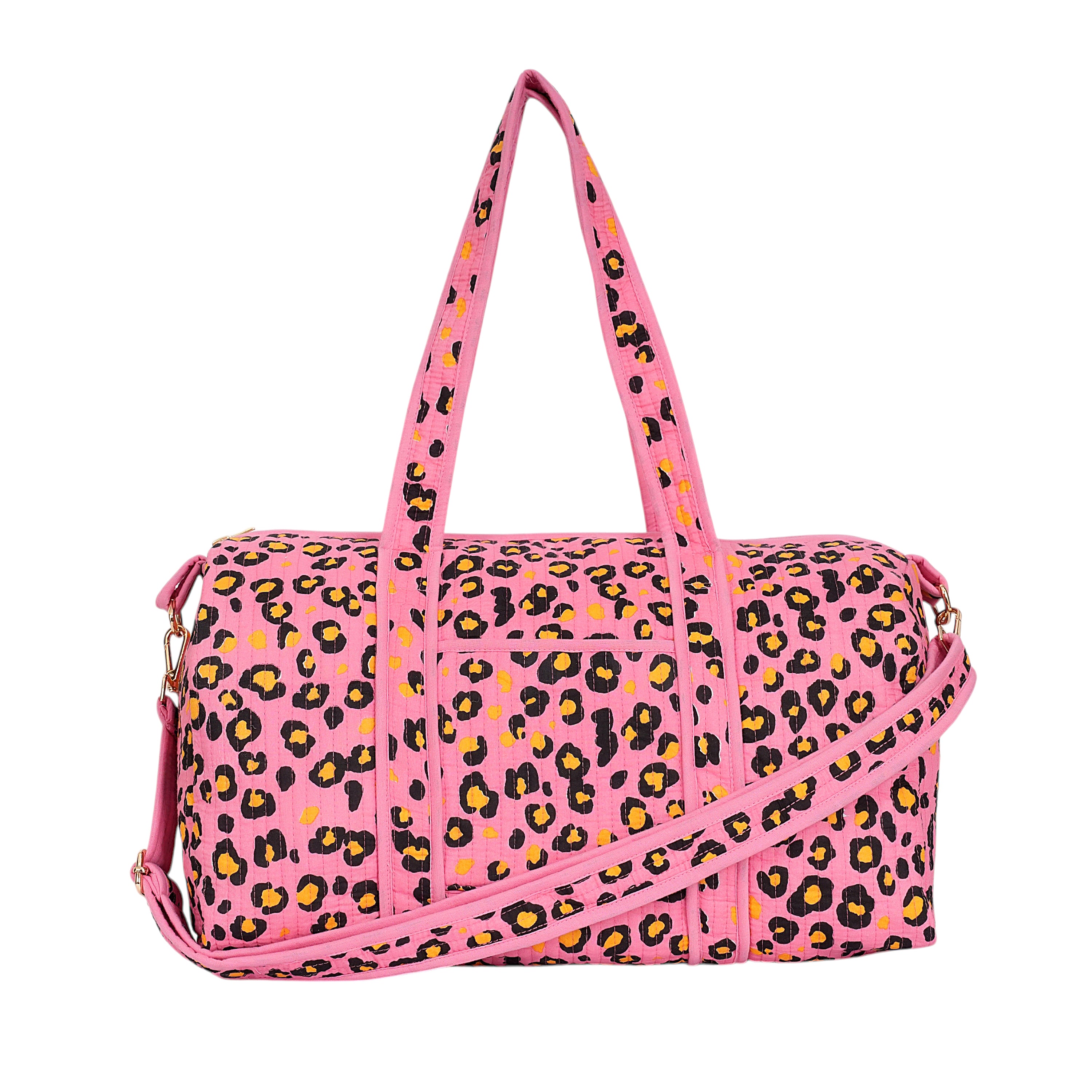 The Leopard Cotton Weekender