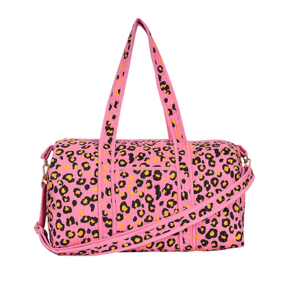The Leopard Cotton Weekender