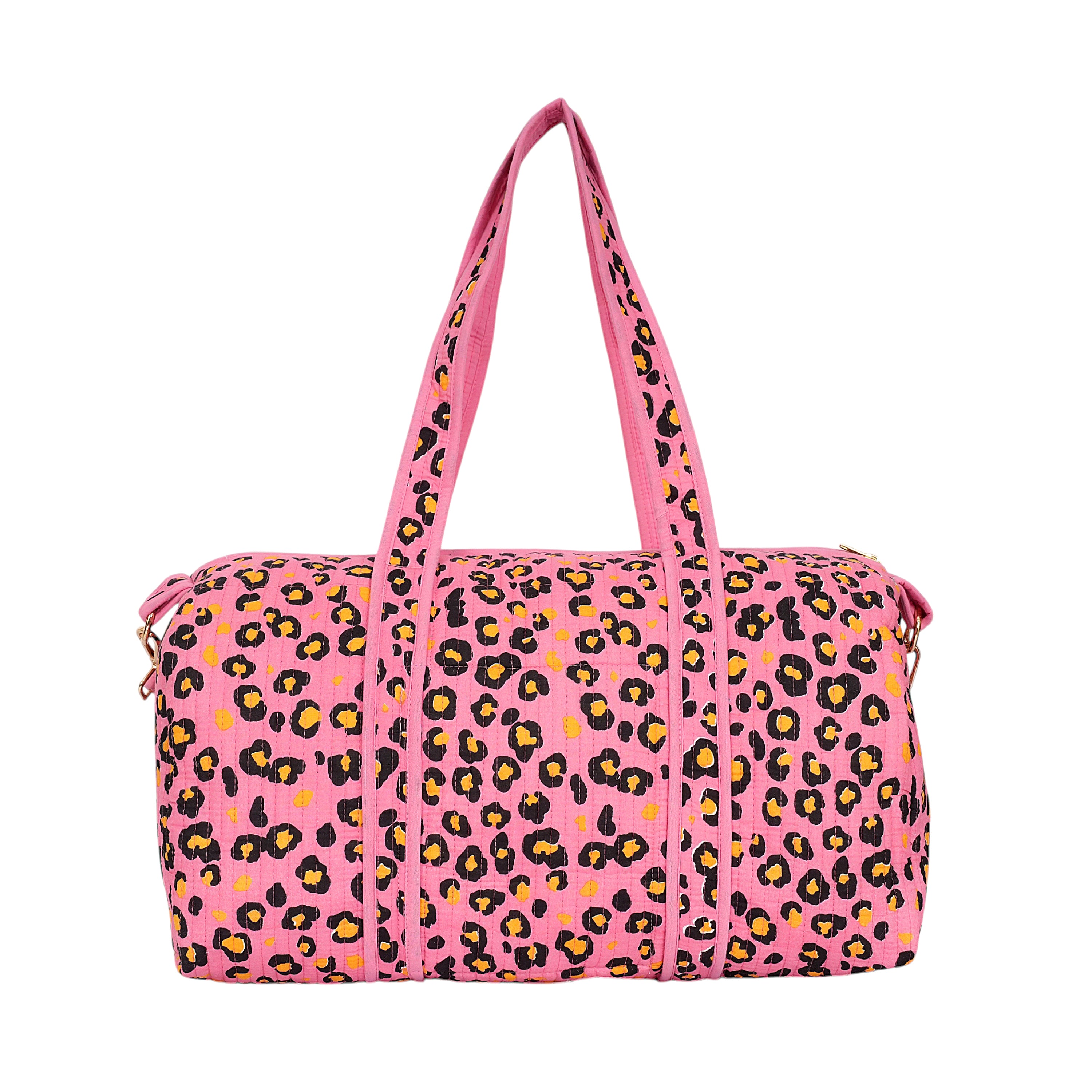 The Leopard Cotton Weekender