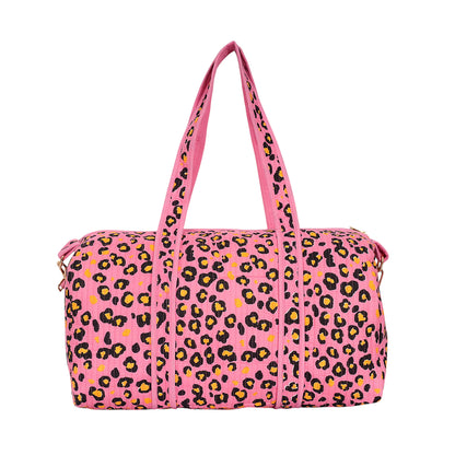 The Leopard Cotton Weekender