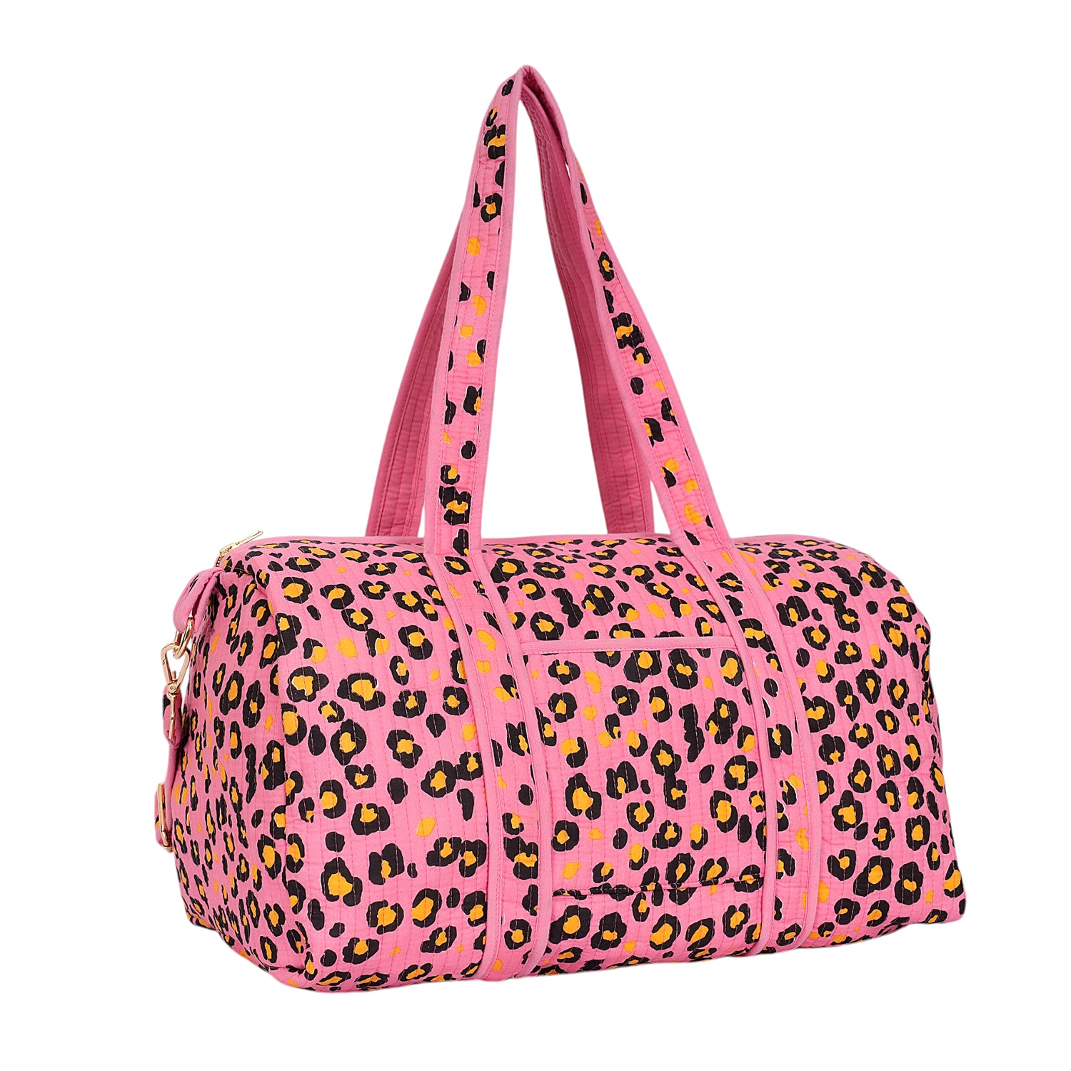 The Leopard Cotton Weekender