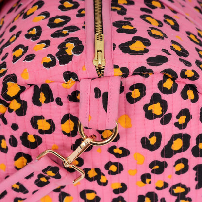 The Leopard Cotton Weekender