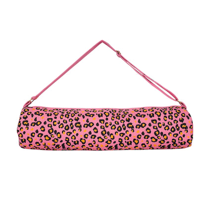 The Leopard 3-Piece Travel Set — handmade hand-block-printed cotton three-piece travel pouch set with our signature leopard print, ethically made in Rajasthan, India