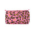 The Leopard 3-Piece Travel Set — handmade hand-block-printed cotton three-piece travel pouch set with our signature leopard print, ethically made in Rajasthan, India