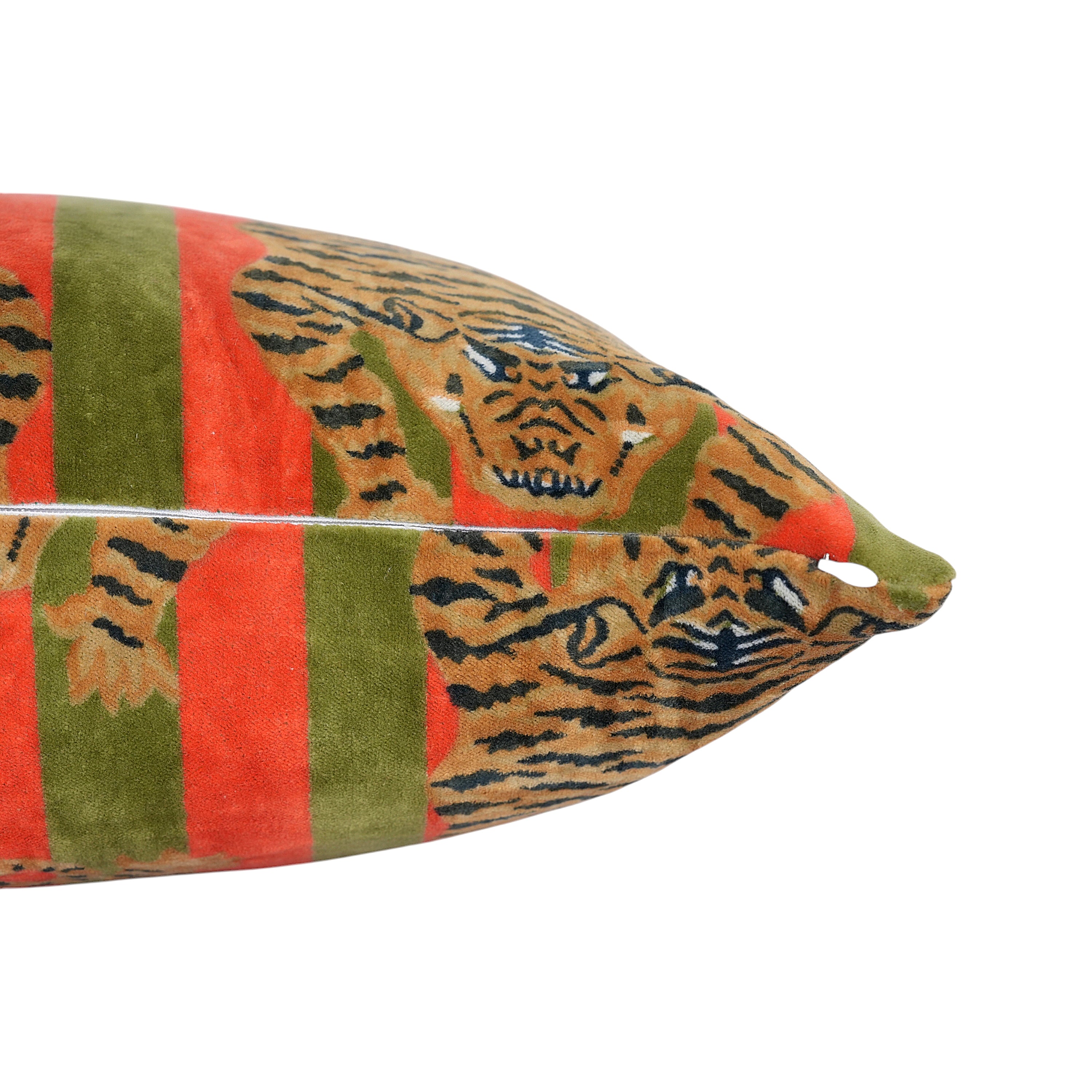 Velvet Tibetan Tiger Cushion