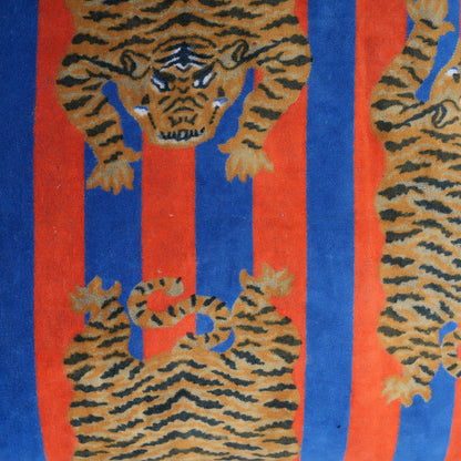 Velvet Tibetan Tiger Cushion