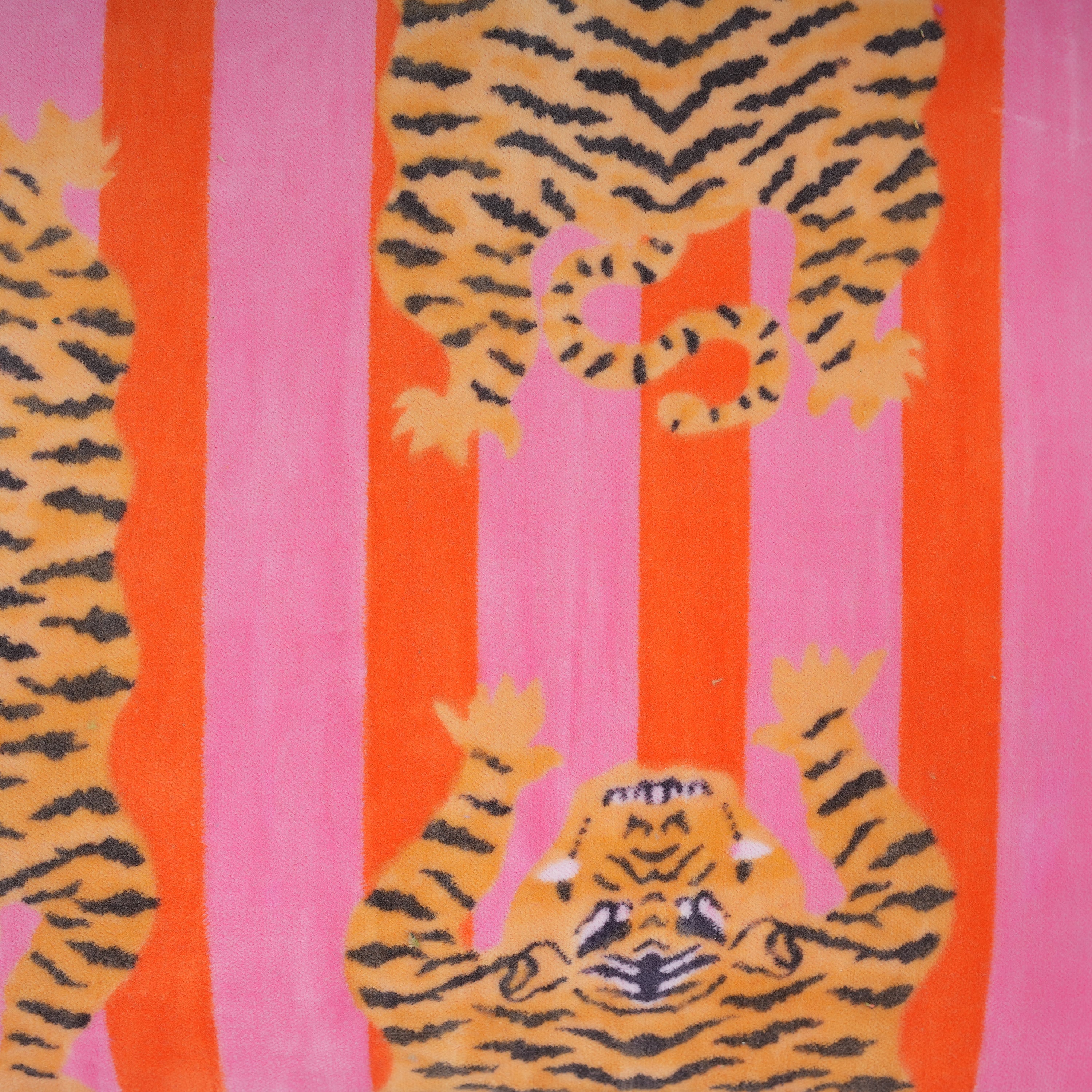 Velvet Tibetan Tiger Cushion