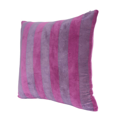 The Striped Velvet Cushion