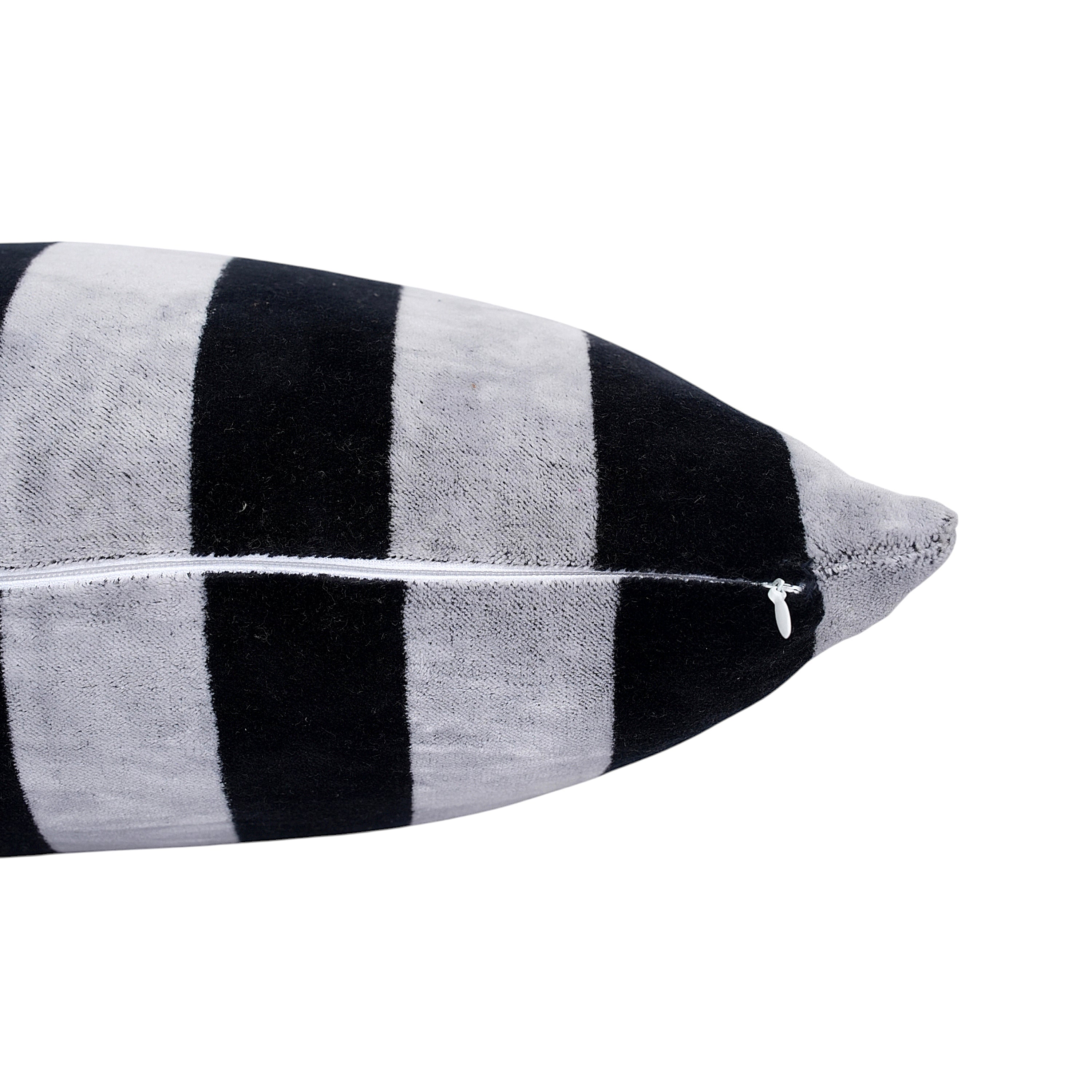 The Striped Velvet Cushion