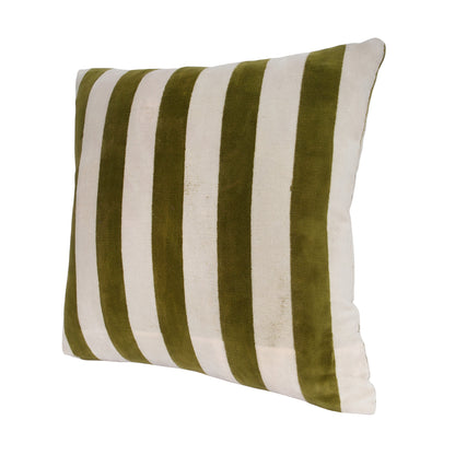 The Striped Velvet Cushion