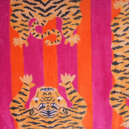 Velvet Tibetan Tiger Cushion