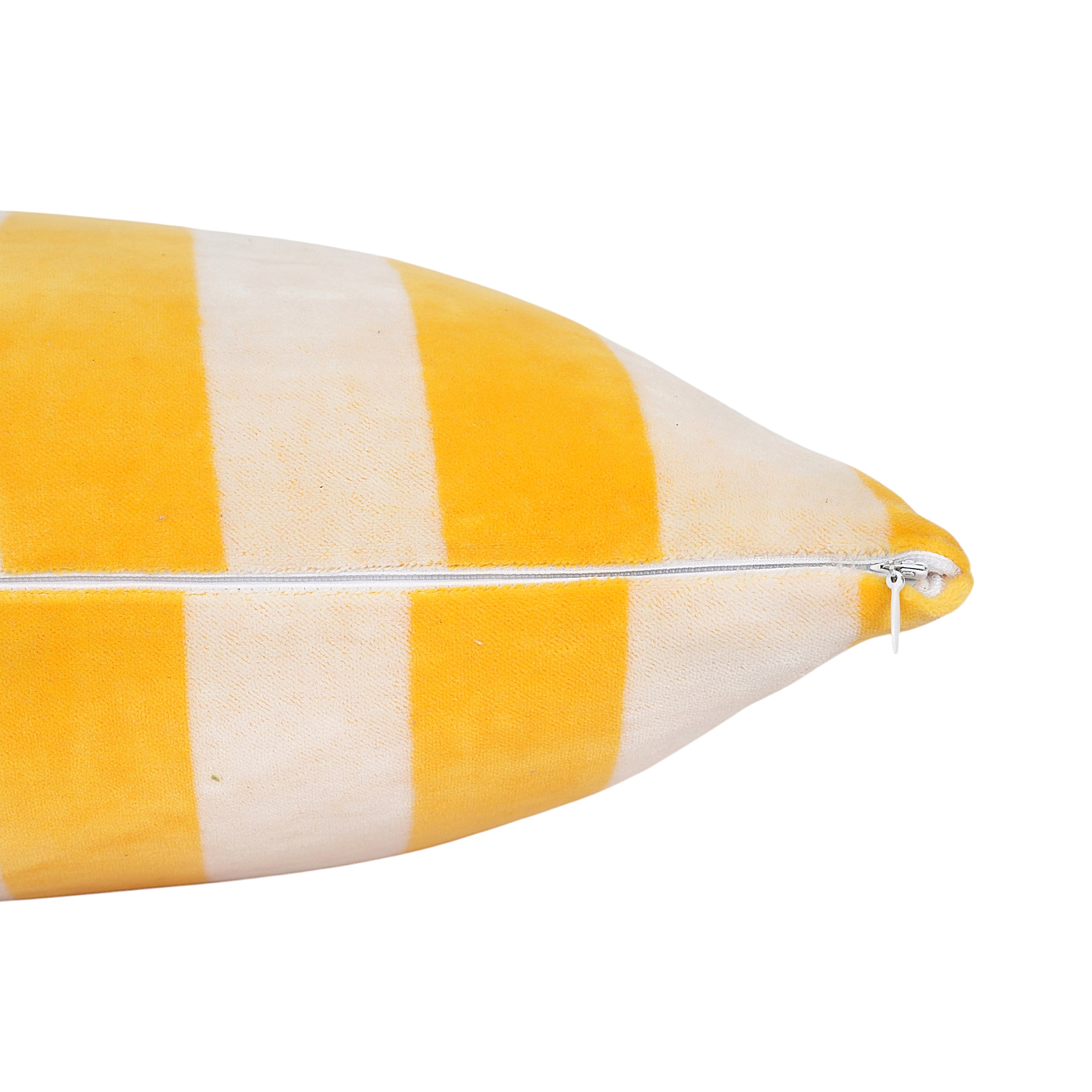 The Striped Velvet Cushion