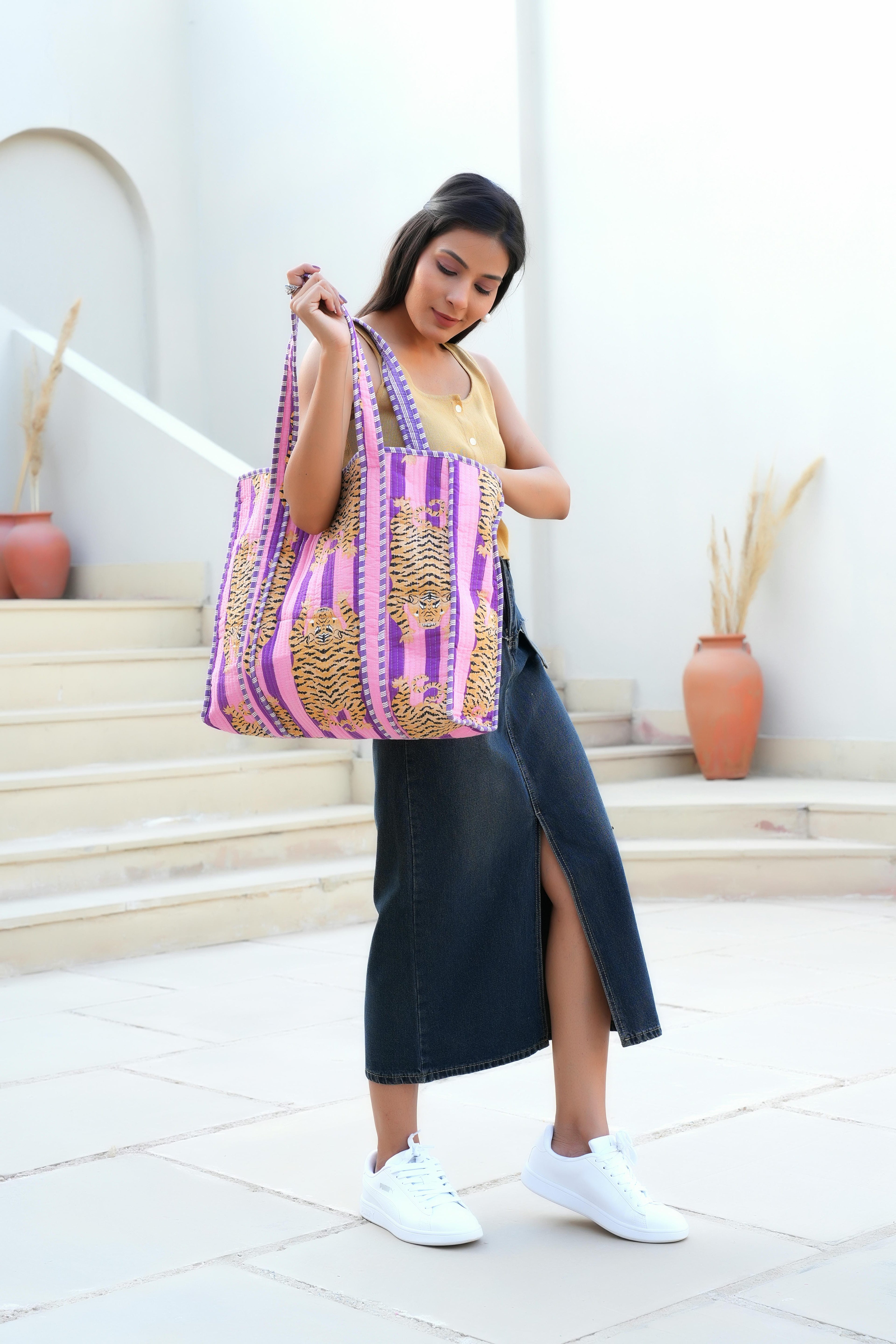 The Tibetan Tiger Tote