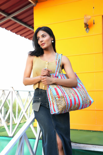 The Tibetan Tiger Tote