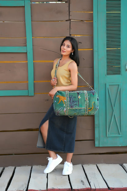 The Jungle Velvet Weekender