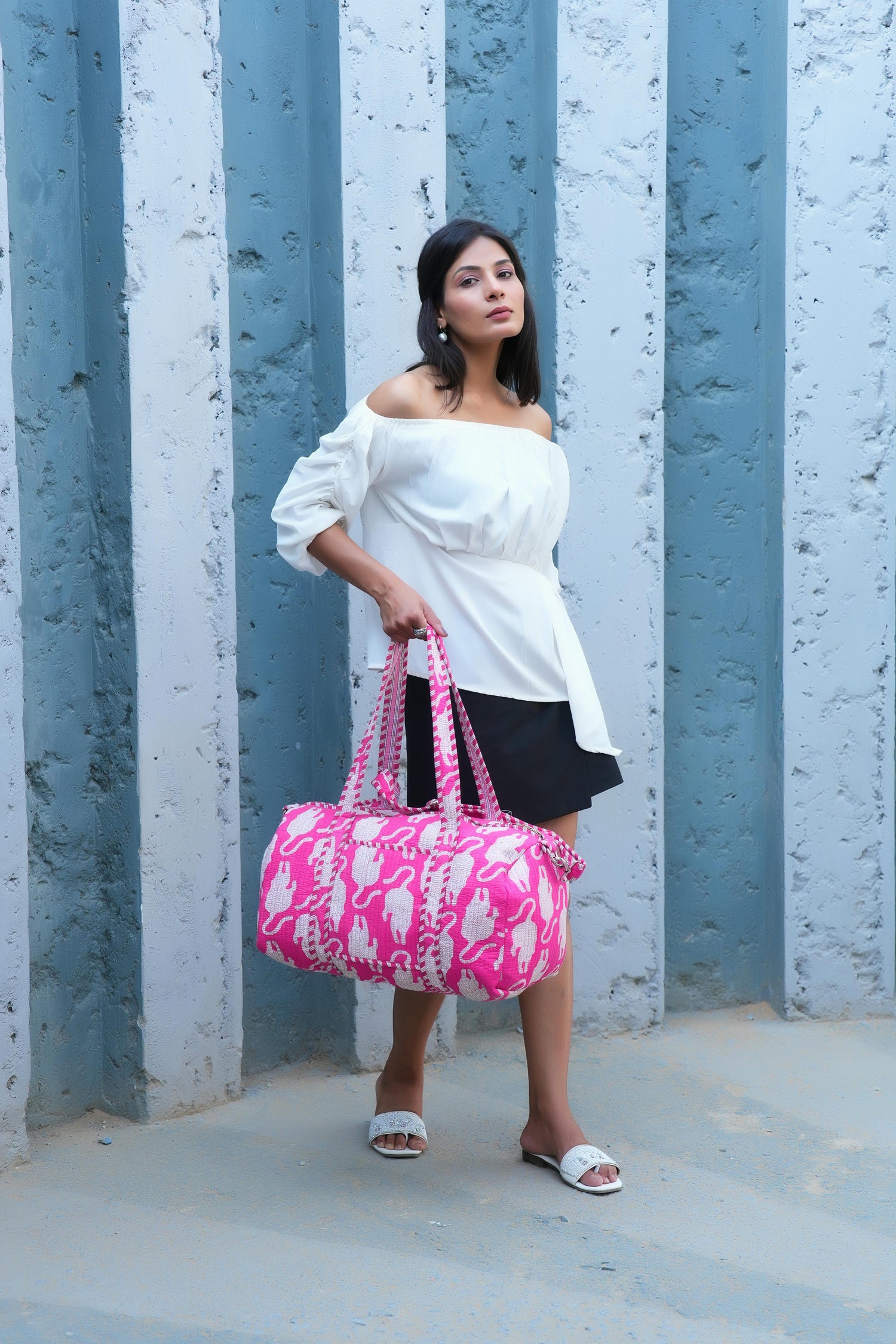The Mouse Tiger Cotton Weekender