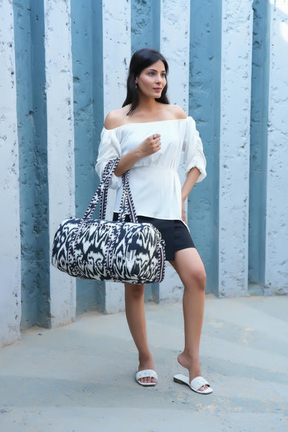 The Ikat Cotton Weekender