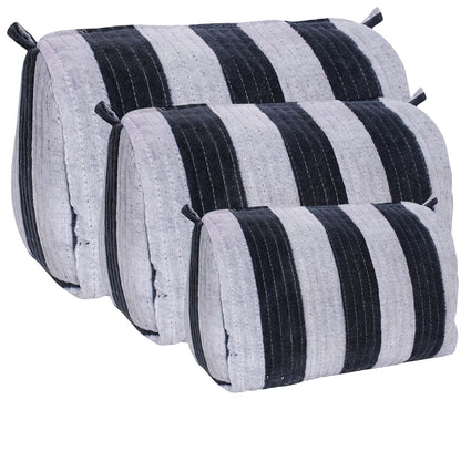 The Striped Velvet Travel Set