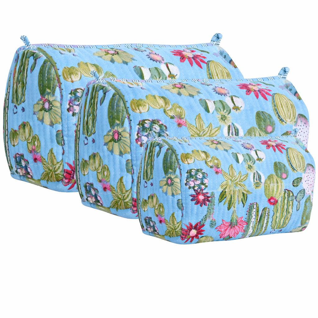 Cactus Velvet 3 Piece Travel Set