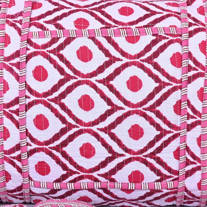 Diamond Cotton Weekender Bag 