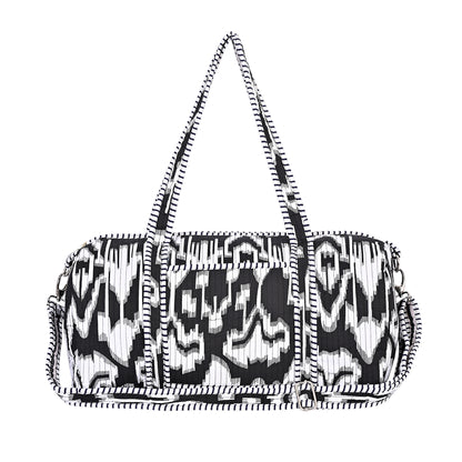 Best Ikat Cotton Weekender Bag 