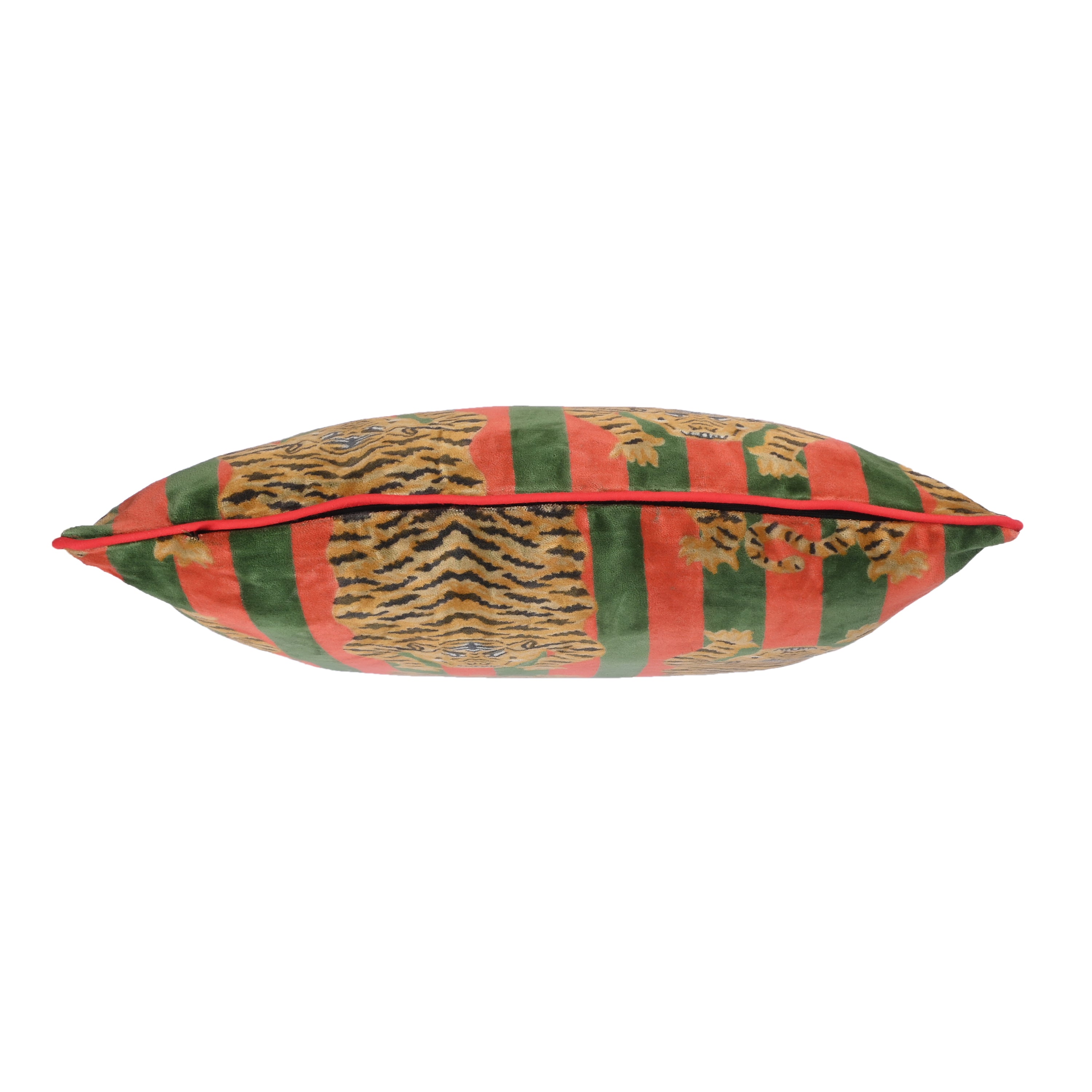 Velvet Tibetan Tiger Cushion
