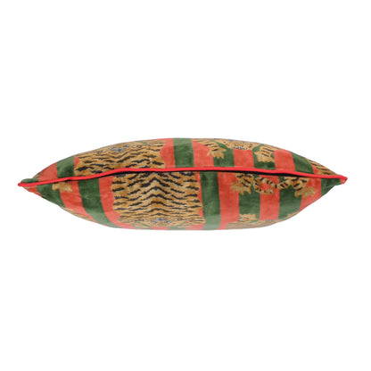 Velvet Tibetan Tiger Cushion
