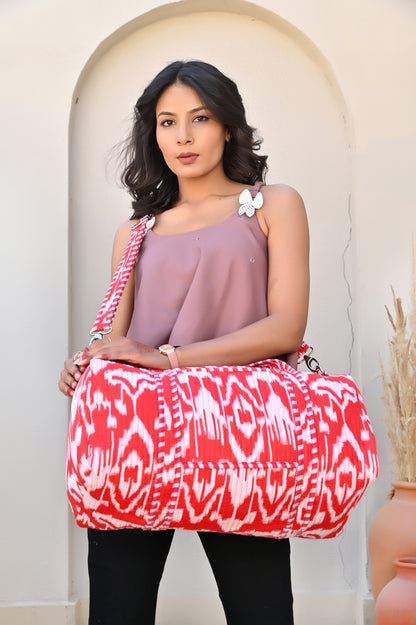 The Ikat Cotton Weekender