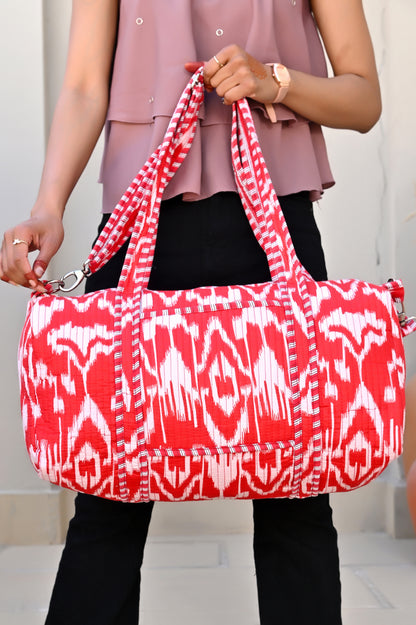 The Ikat Cotton Weekender