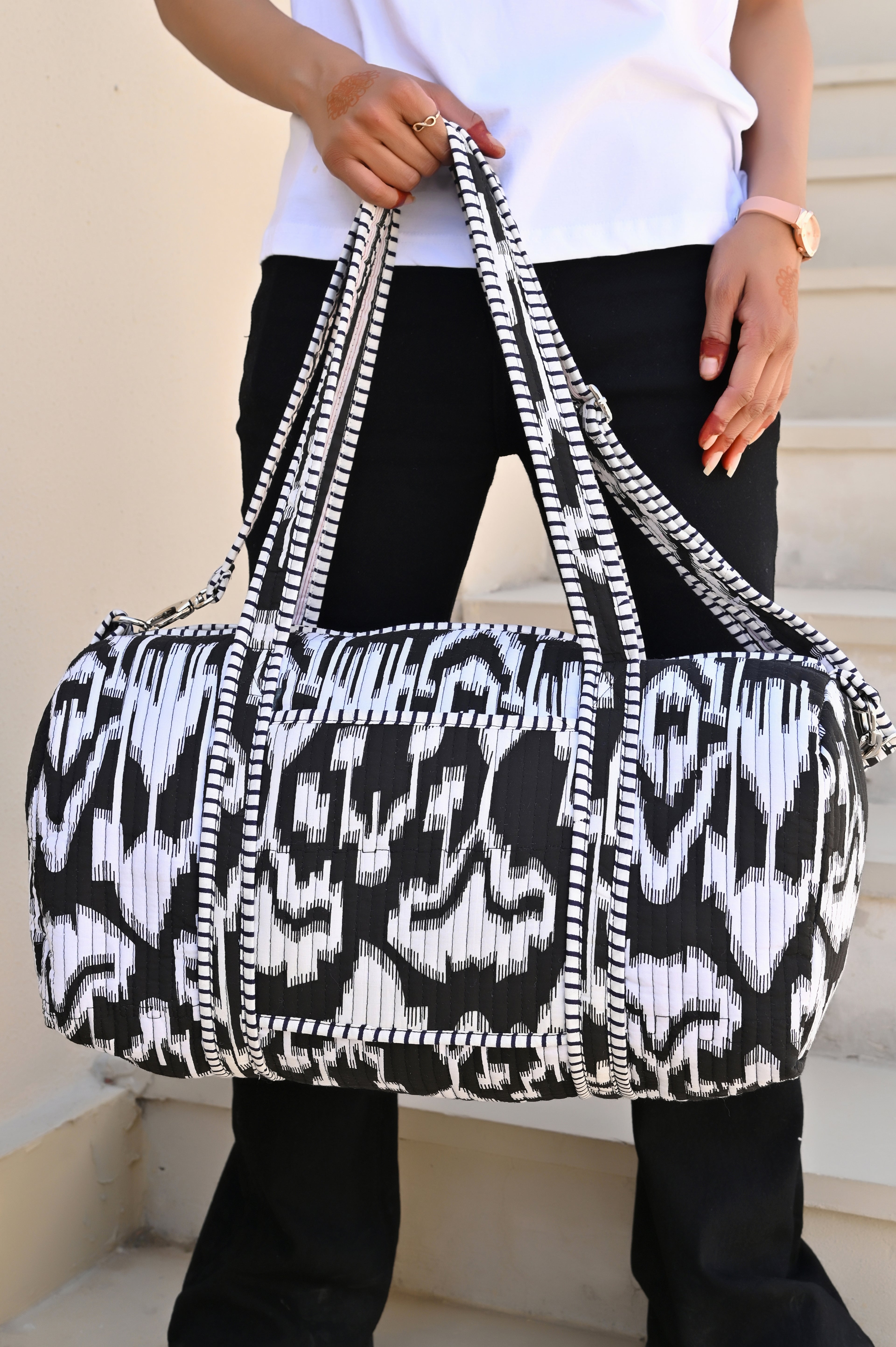 The Ikat Cotton Weekender