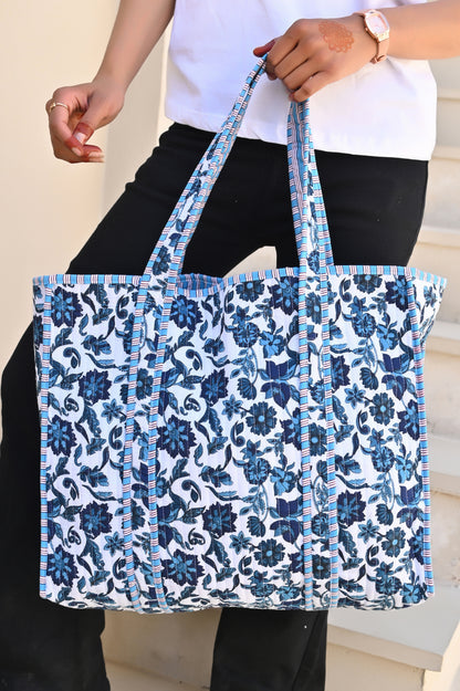 The Floral Paisley Tote
