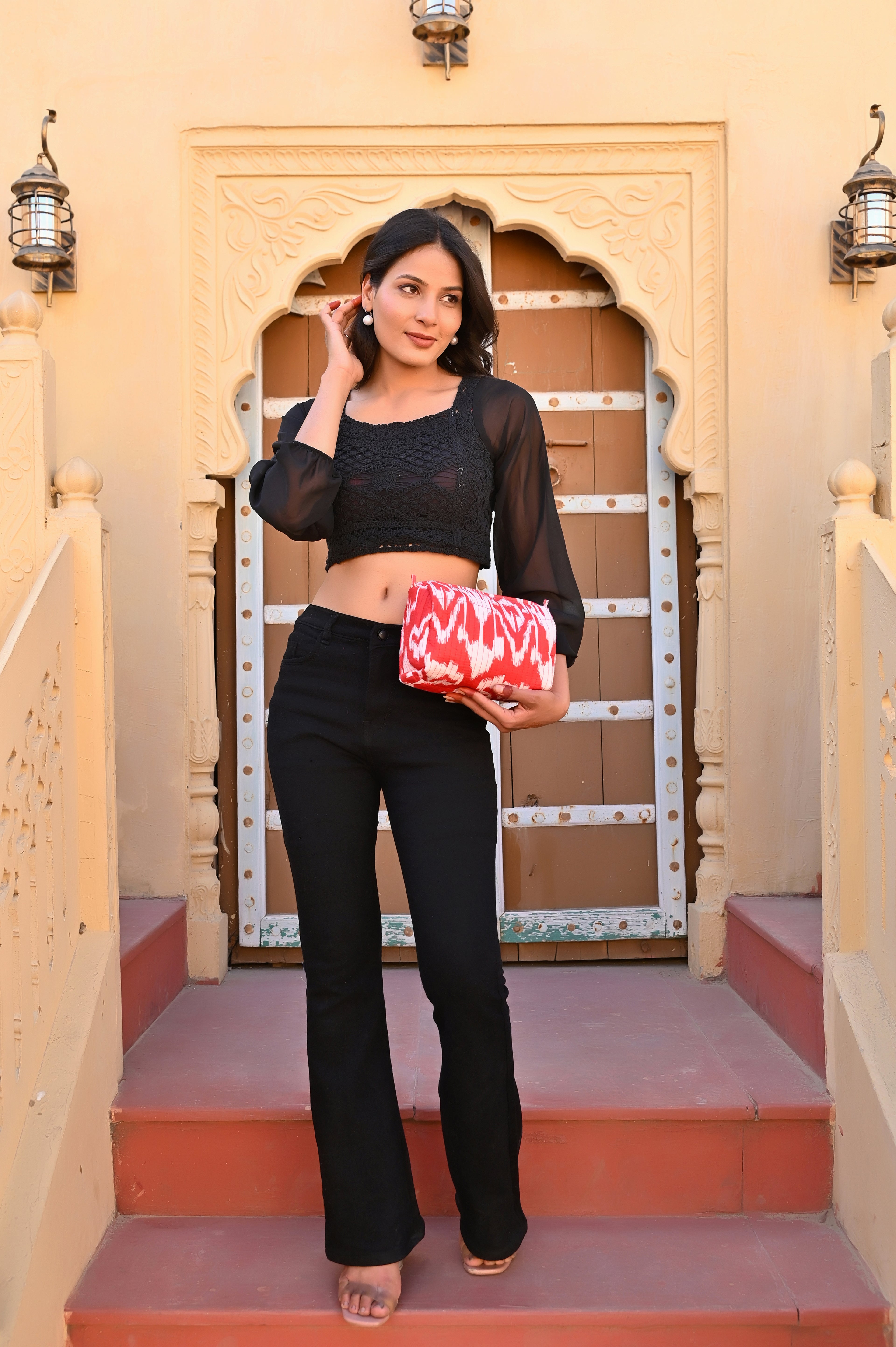 The Ikat Cotton Travel Set