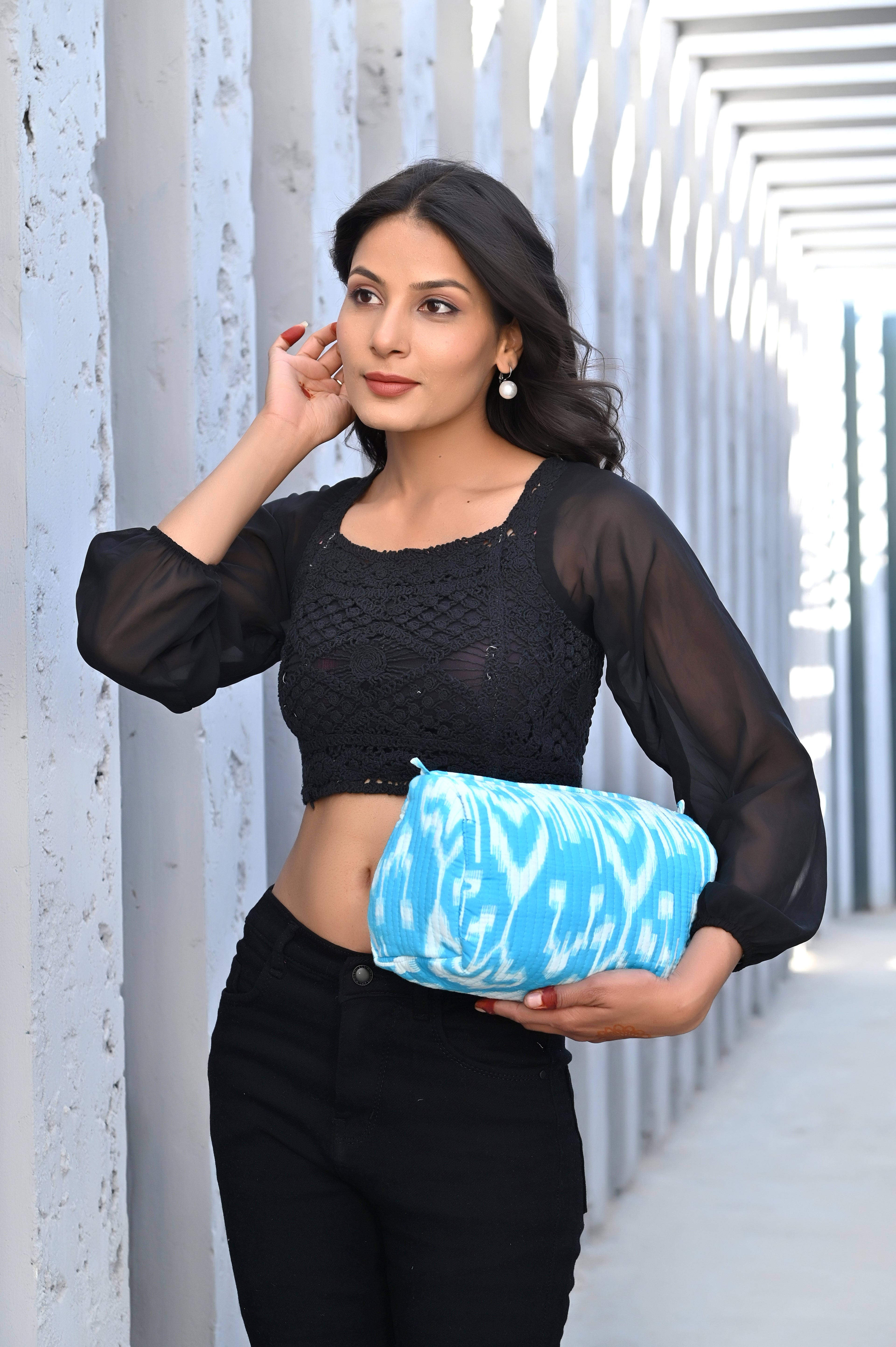 The Ikat Cotton Travel Set